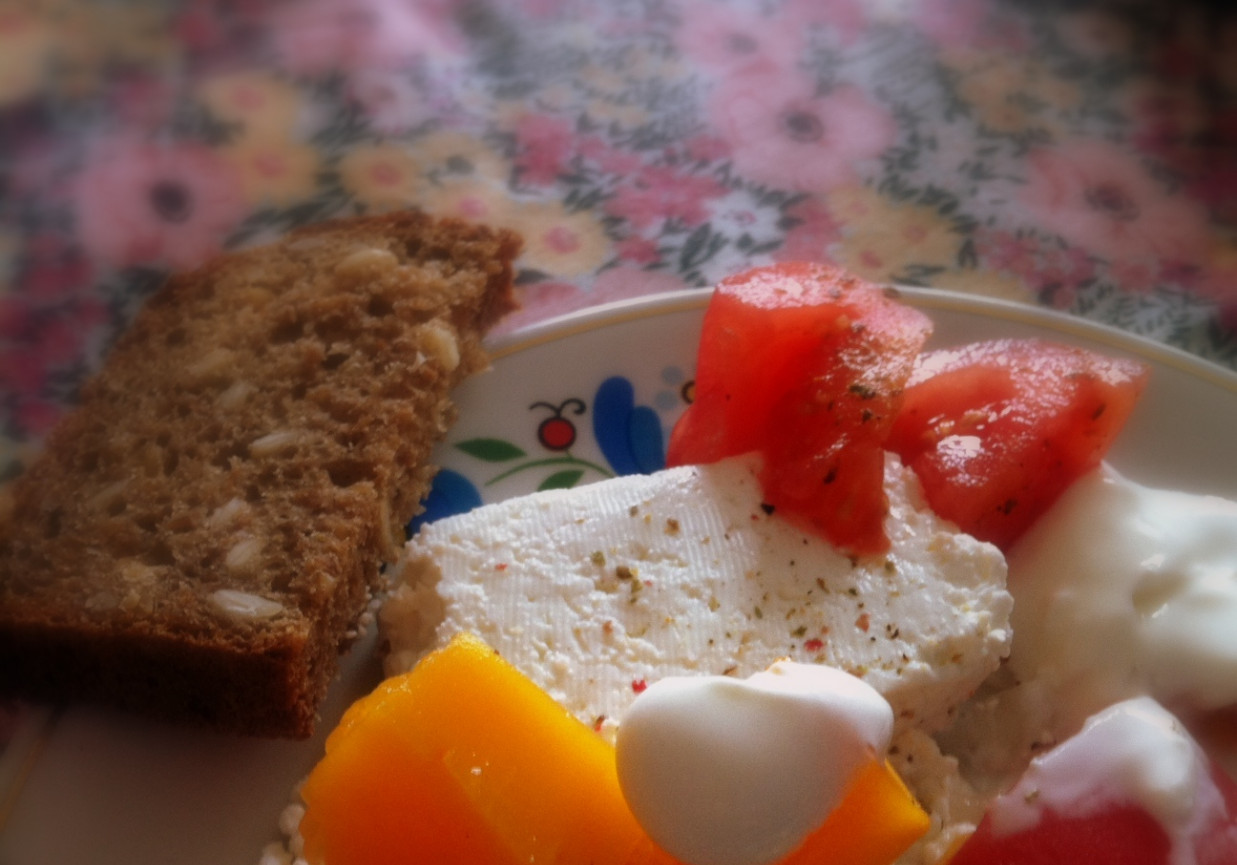Wiosenne śniadanie. foto