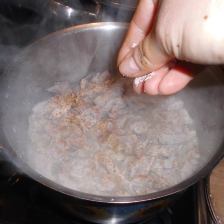 Krok 3 - Wiosenne spaghetti z szynką foto