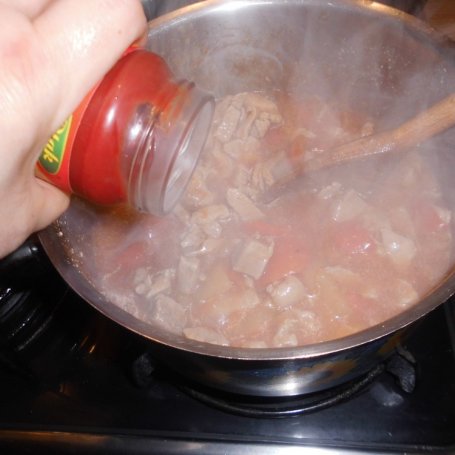Krok 6 - Wiosenne spaghetti z szynką foto
