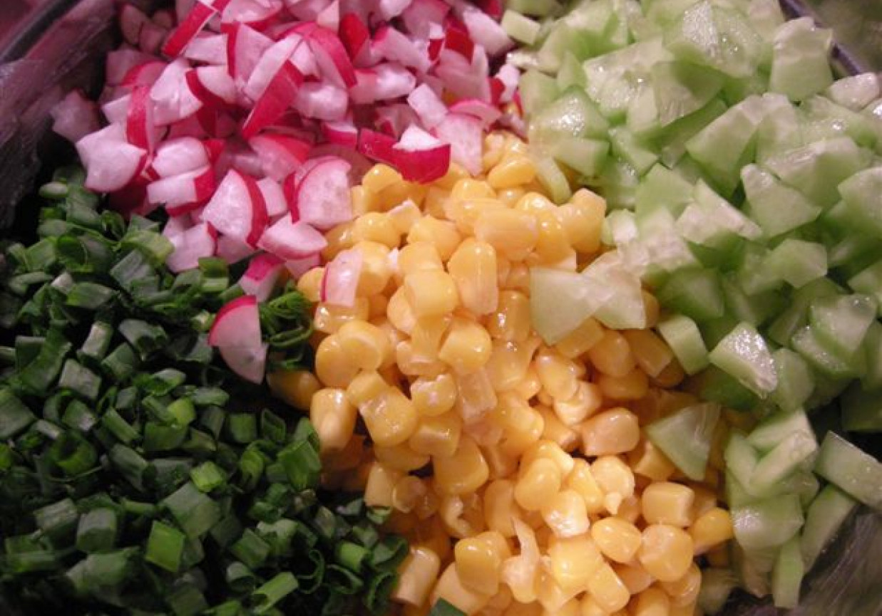 Wiosna na talerzu foto