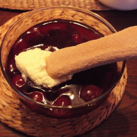 Krok 4 - WIŚNIE W KISIELU foto