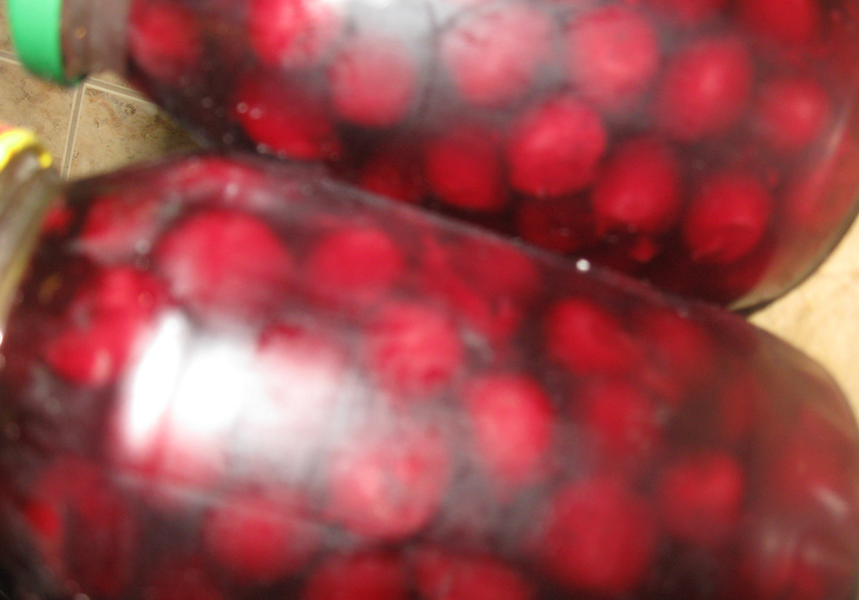 wiśniowy kompot foto