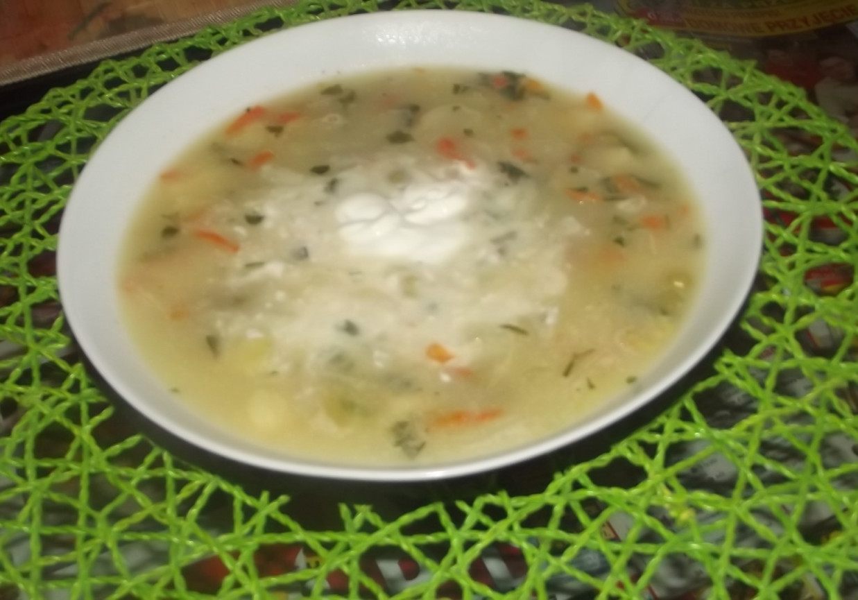 Witaminkowa zupa rozgrzewająca foto