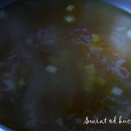 Krok 4 - Włoska minestra z pęczakiem foto