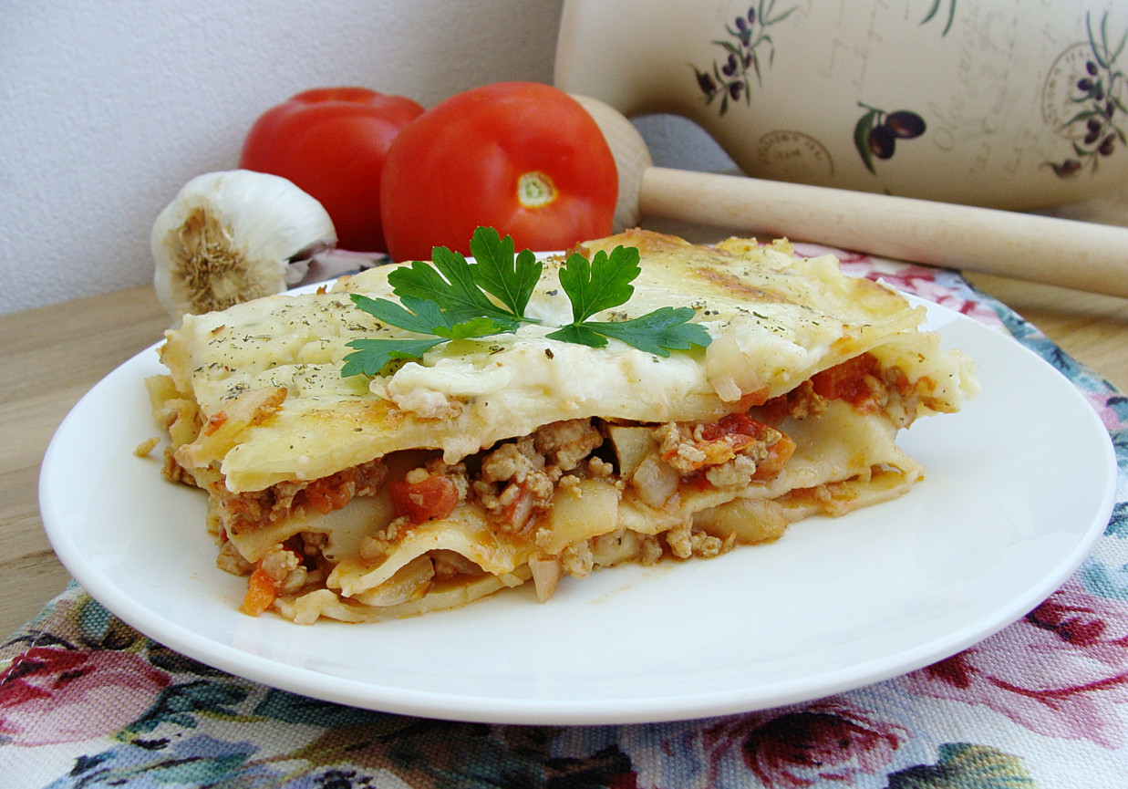 Włoski przekładaniec-czyli lasagne w polskim stylu foto