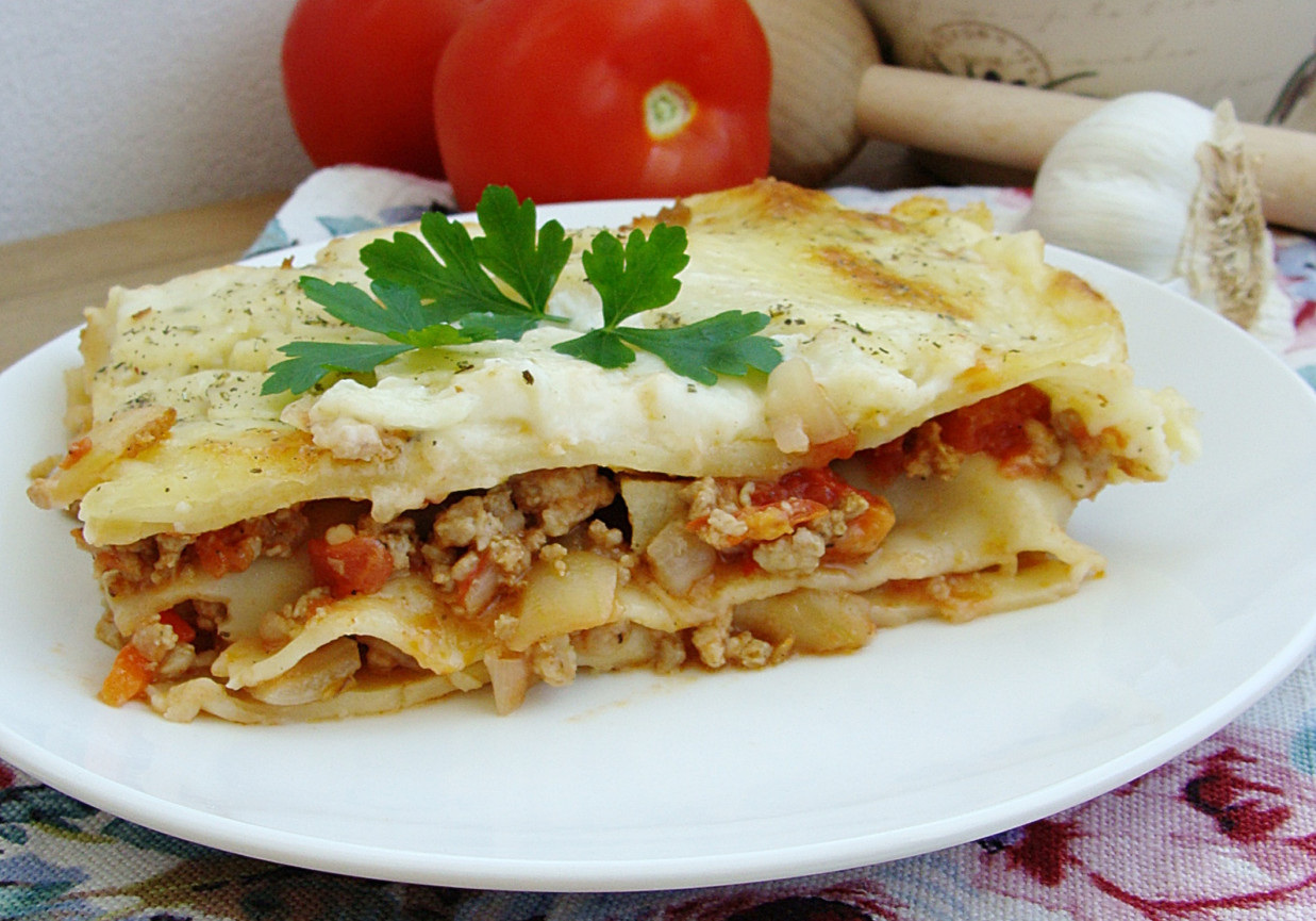 Włoski przekładaniec-czyli lasagne w polskim stylu foto