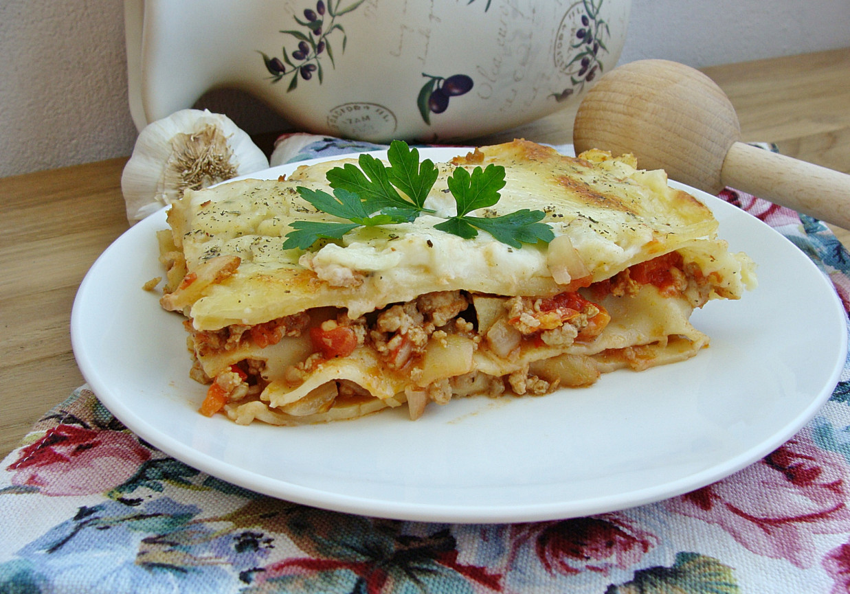 Włoski przekładaniec-czyli lasagne w polskim stylu foto