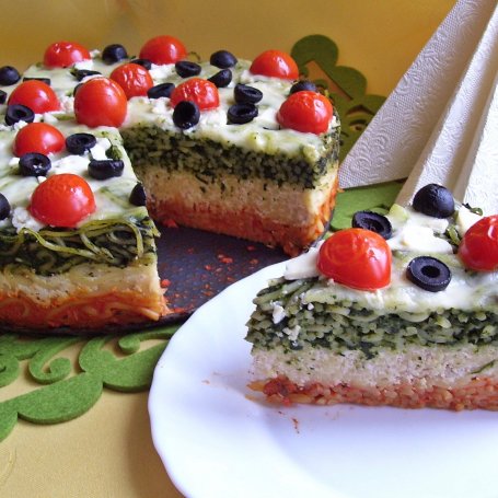 Krok 8 - Włoski tort makaronowy foto