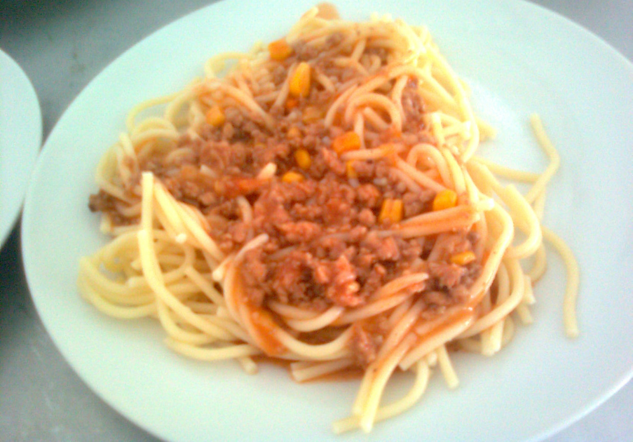 Włoskie spaghetti foto