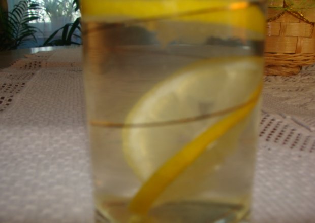 Fotografia przedstawiająca Woda z cytryną