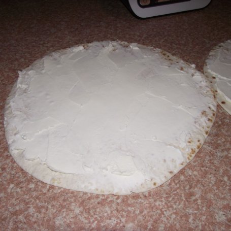 Krok 1 - Wraps na jeden kęs z warzywami i szynką foto