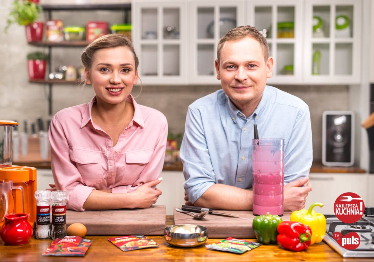 Wrapy buraczane z kurczakiem przygotował Piotr Ogiński foto