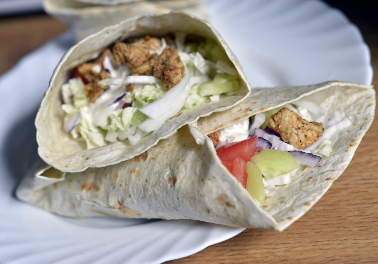 Wrapy kebab-gyros foto
