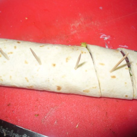 Krok 5 - Wrapy z łososiem foto