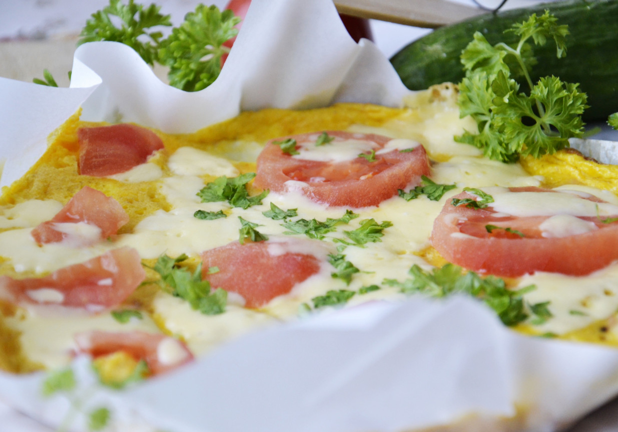 Wypasiony omlet hiszpański foto
