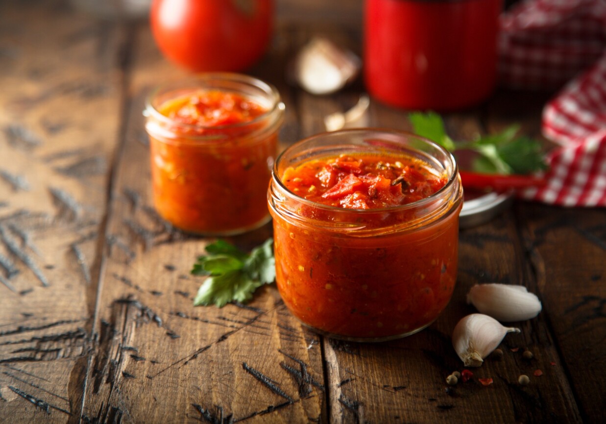 Wyśmienity domowy sos pomidorowy foto