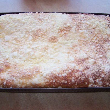 Krok 8 - Z kruszonką wieloowocowe, czyli smaczne ciasto drożdżowe foto