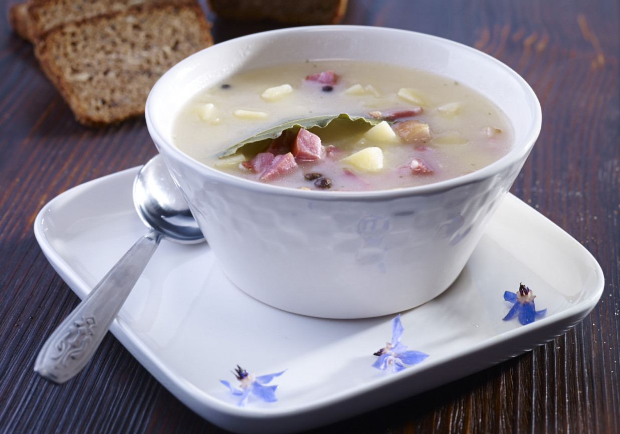 Tradycyjna zupa polska, zalewajka foto