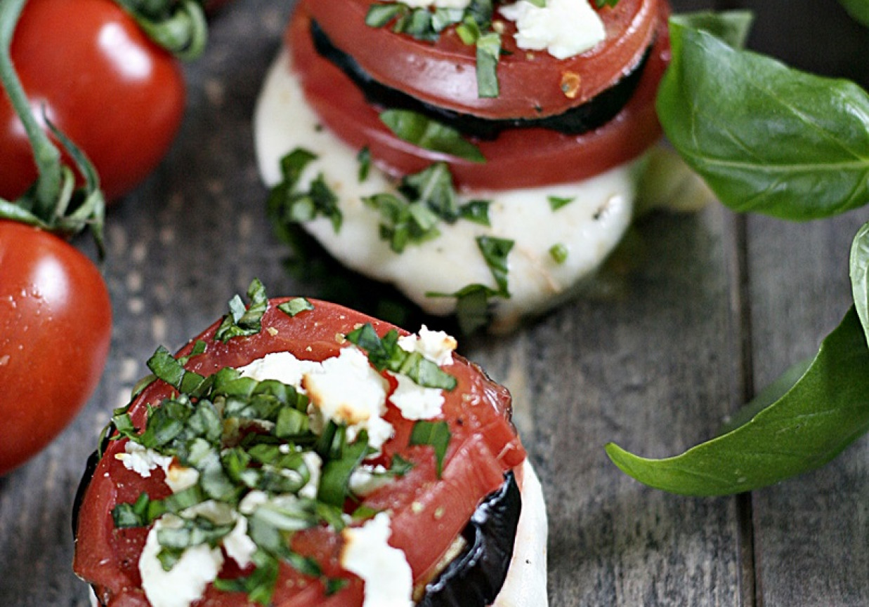 Zapiekana Salatka Caprese Z Baklazanem Doradcasmaku Pl