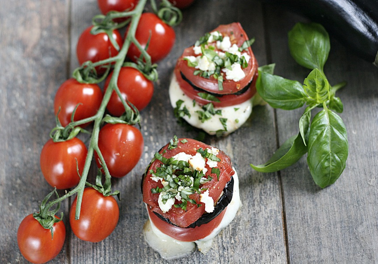 Zapiekana Salatka Caprese Z Baklazanem Doradcasmaku Pl