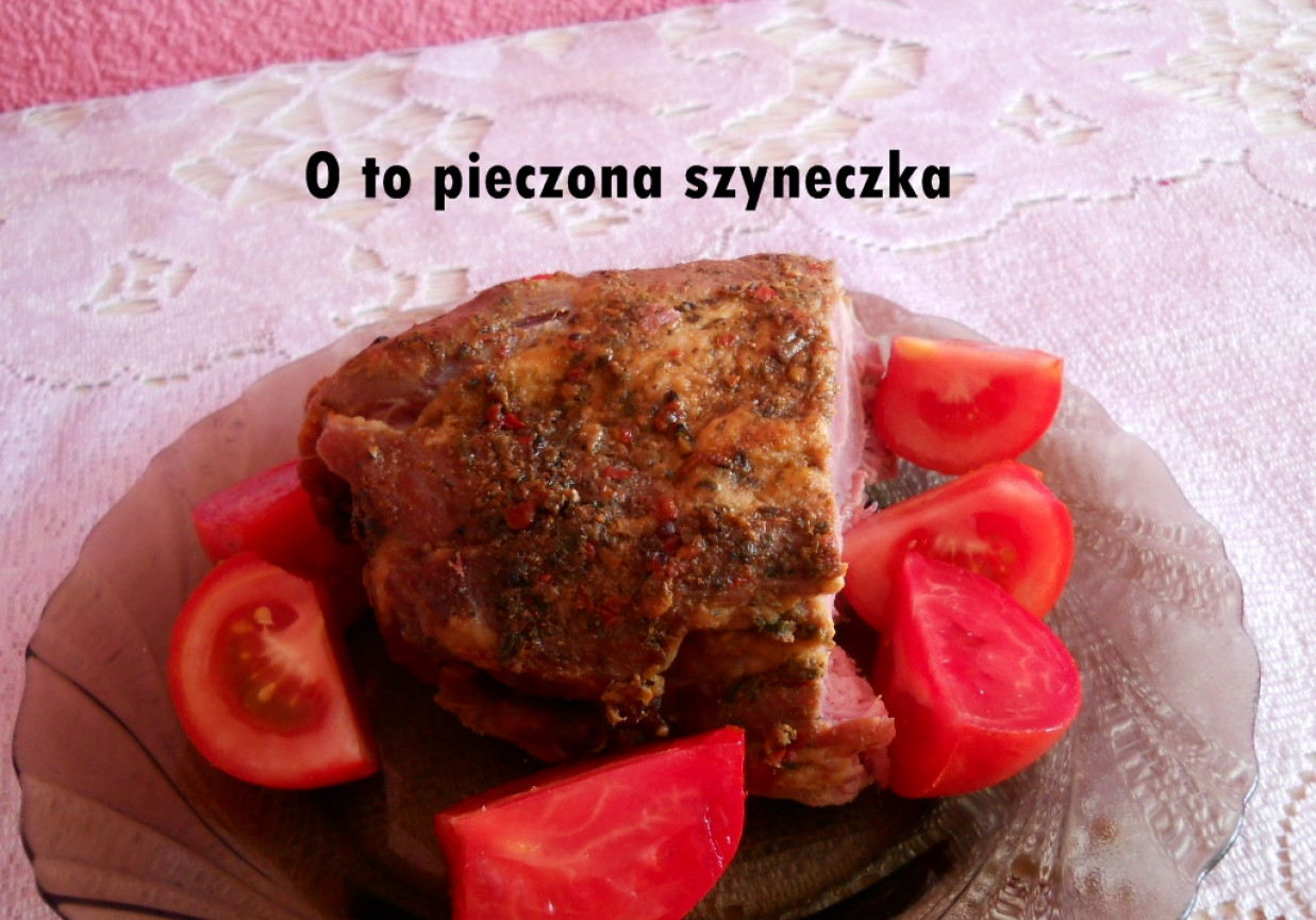 zapiekana szynka foto