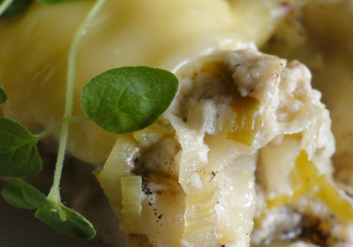 Zapiekane cannelloni z mięsem foto