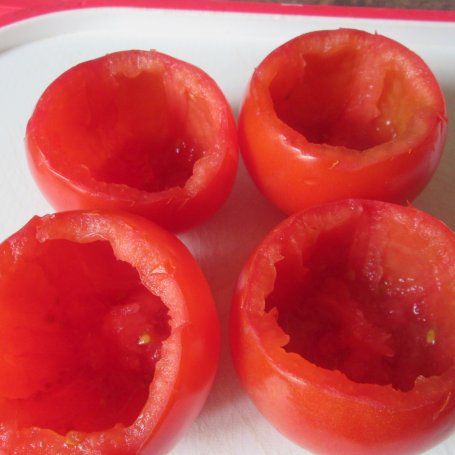 Krok 1 - Zapiekane-nadziewane pomidory ( z kuchni włoskiej) foto