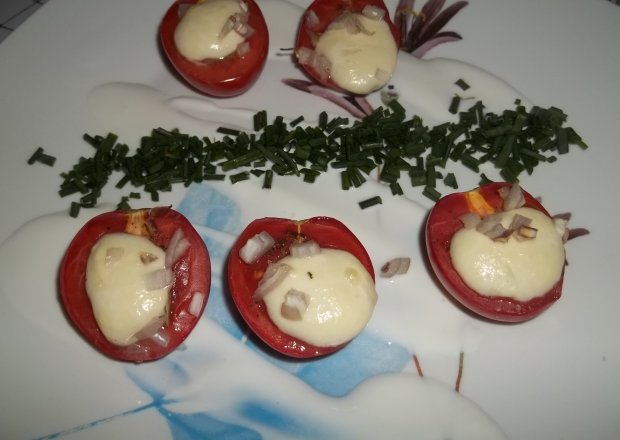 Fotografia przedstawiająca Zapiekane pomidory