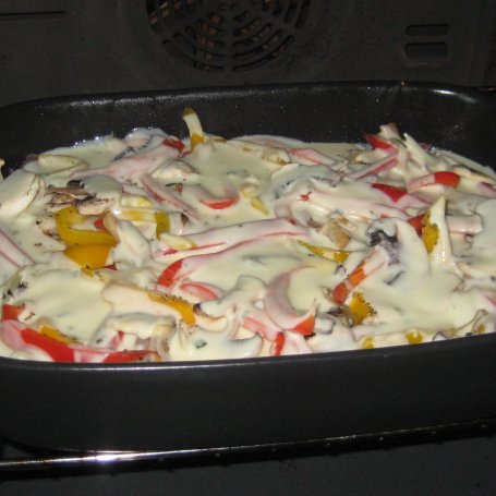 Krok 7 - Zapiekane roladki drobiowe z warzywami foto