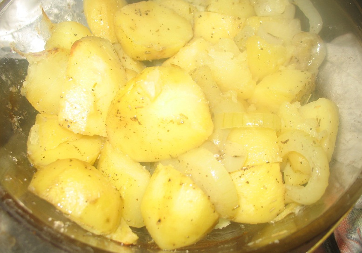 Zapiekane ziemniaki foto