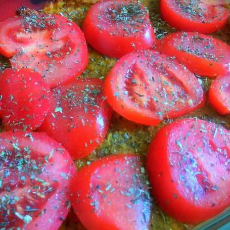 Krok 4 - Zapiekanka batatowa z pomidorami i bazylią foto