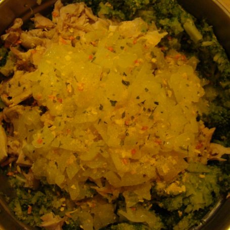 Krok 3 - Zapiekanka brokułowa z mięskiem foto