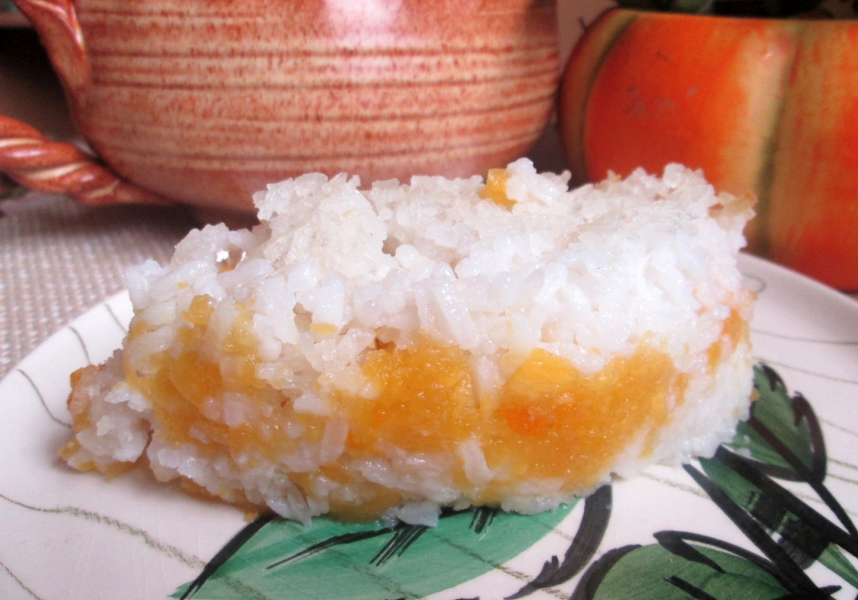 Zapiekanka dyniowo-ryżowa foto