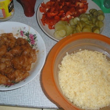 Krok 1 - Zapiekanka GYROS foto