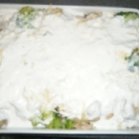 Krok 2 - Zapiekanka makaronowa w sosie śmietanowym foto