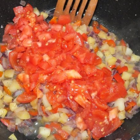 Krok 3 - Zapiekanka makaronowa z letnimi warzywami foto