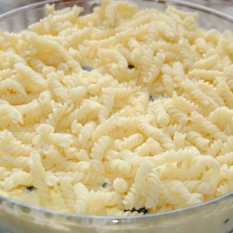 Krok 5 - Zapiekanka makaronowo- borówkowa foto