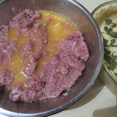 Krok 2 - Zapiekanka mięsna z brokułem foto