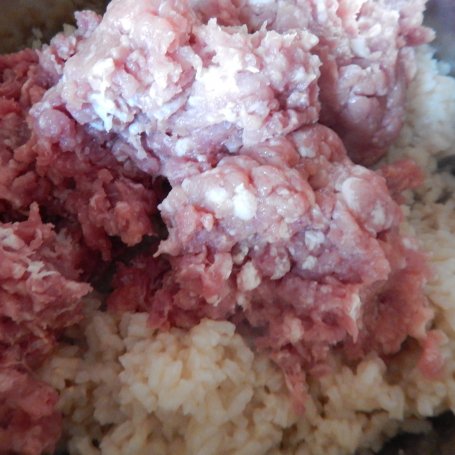 Krok 3 - Zapiekanka mięsno-ryżowa a'la gołąbki foto