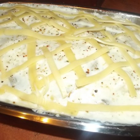 Krok 22 - Zapiekanka pachnąca lasem z makaronem i selerem foto
