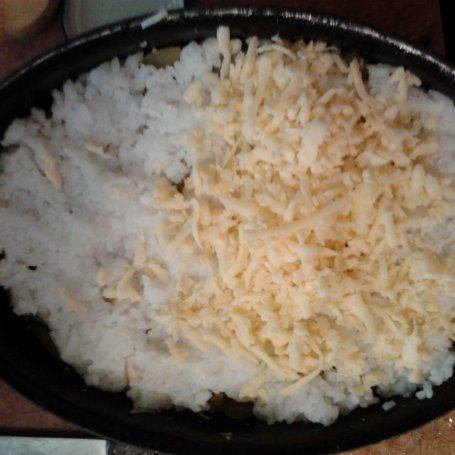 Krok 7 - Zapiekanka ryżowa z gyrosową łopatką foto