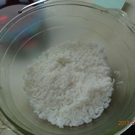 Krok 1 - Zapiekanka ryżowa z kaszą manną foto