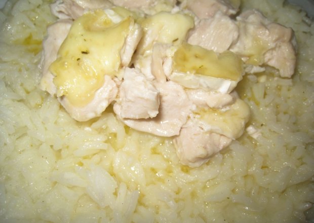 Fotografia przedstawiająca Zapiekanka ryżowa z mięsem