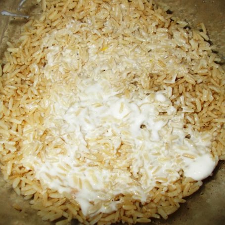 Krok 2 - Zapiekanka ryżowa z tuńczykiem foto
