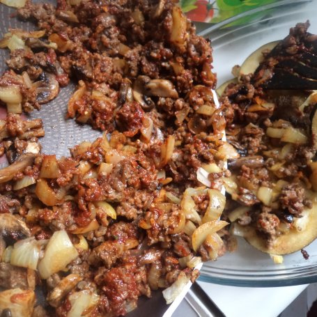 Krok 5 - Zapiekanka z bakłażanem i miesem mielonym :) foto