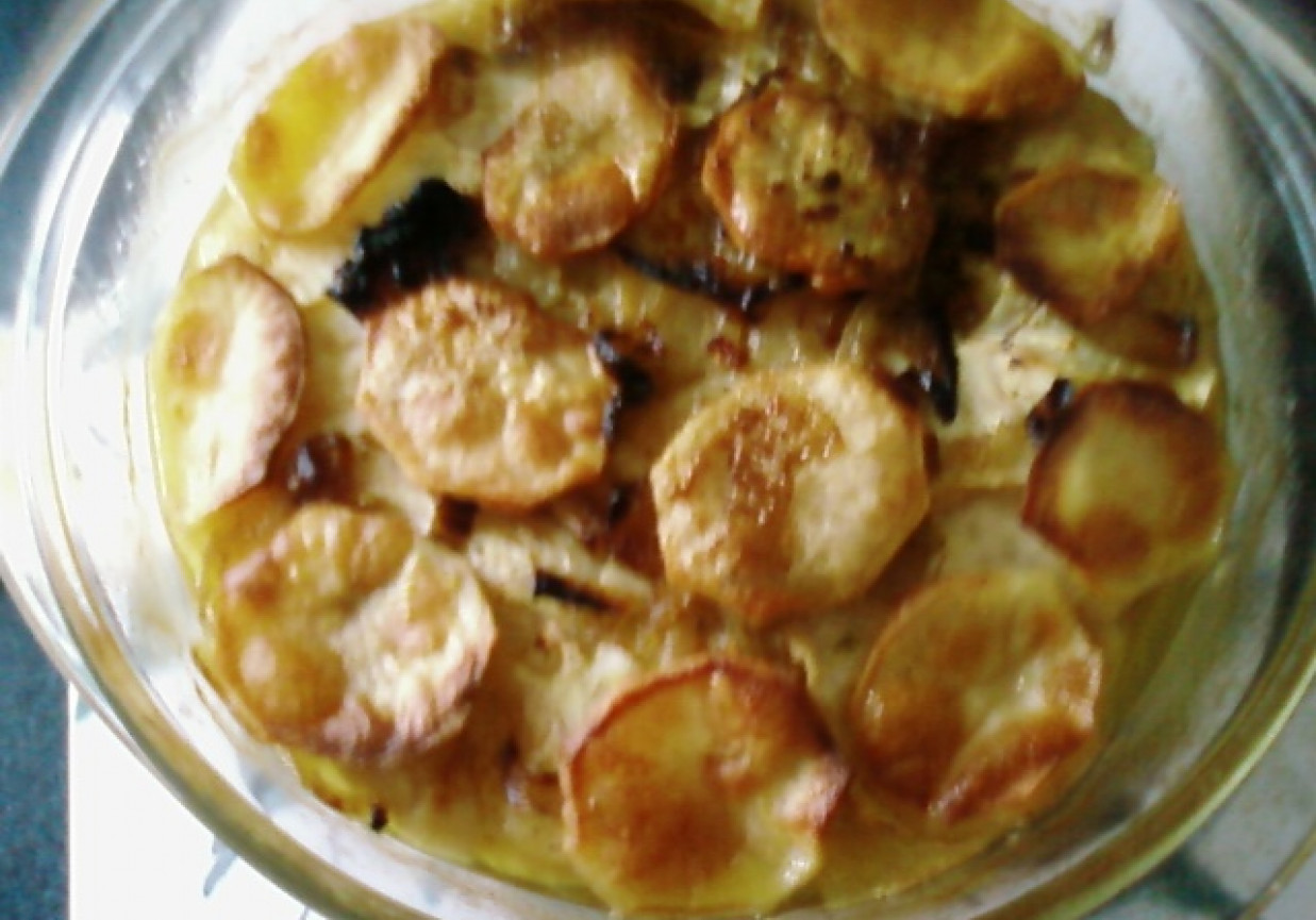 Zapiekanka z cukinią. foto