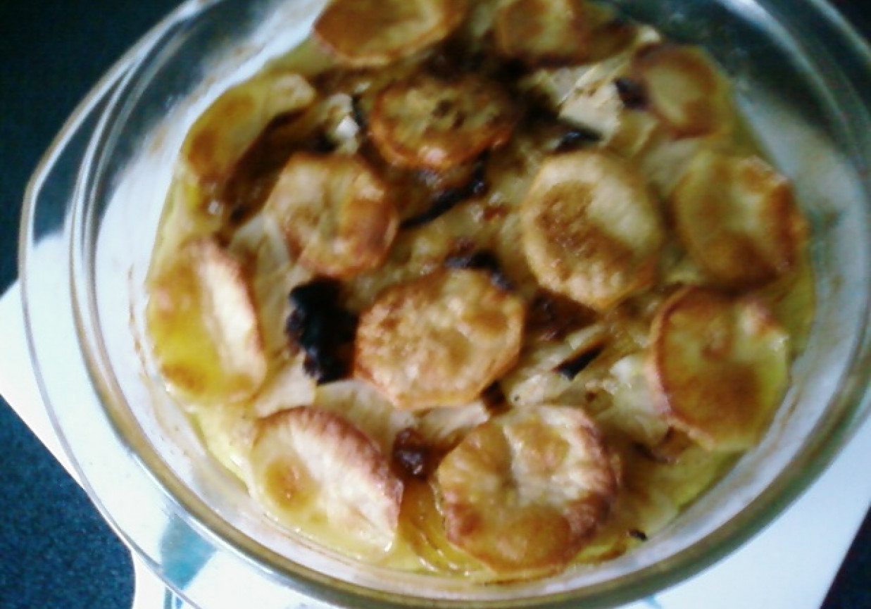 Zapiekanka z cukinią. foto