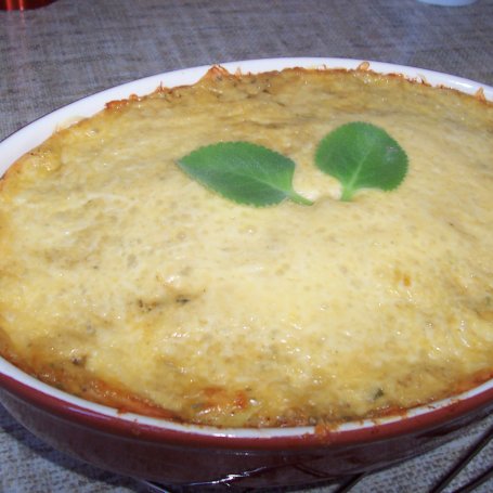 Krok 6 - Zapiekanka z grillowanym mięsem foto