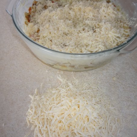 Krok 4 - Zapiekanka z grzybami i ryżem foto