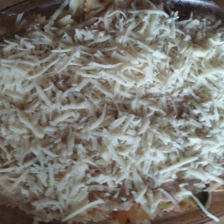 Krok 3 - Zapiekanka z kurczakiem i mozzarellą foto